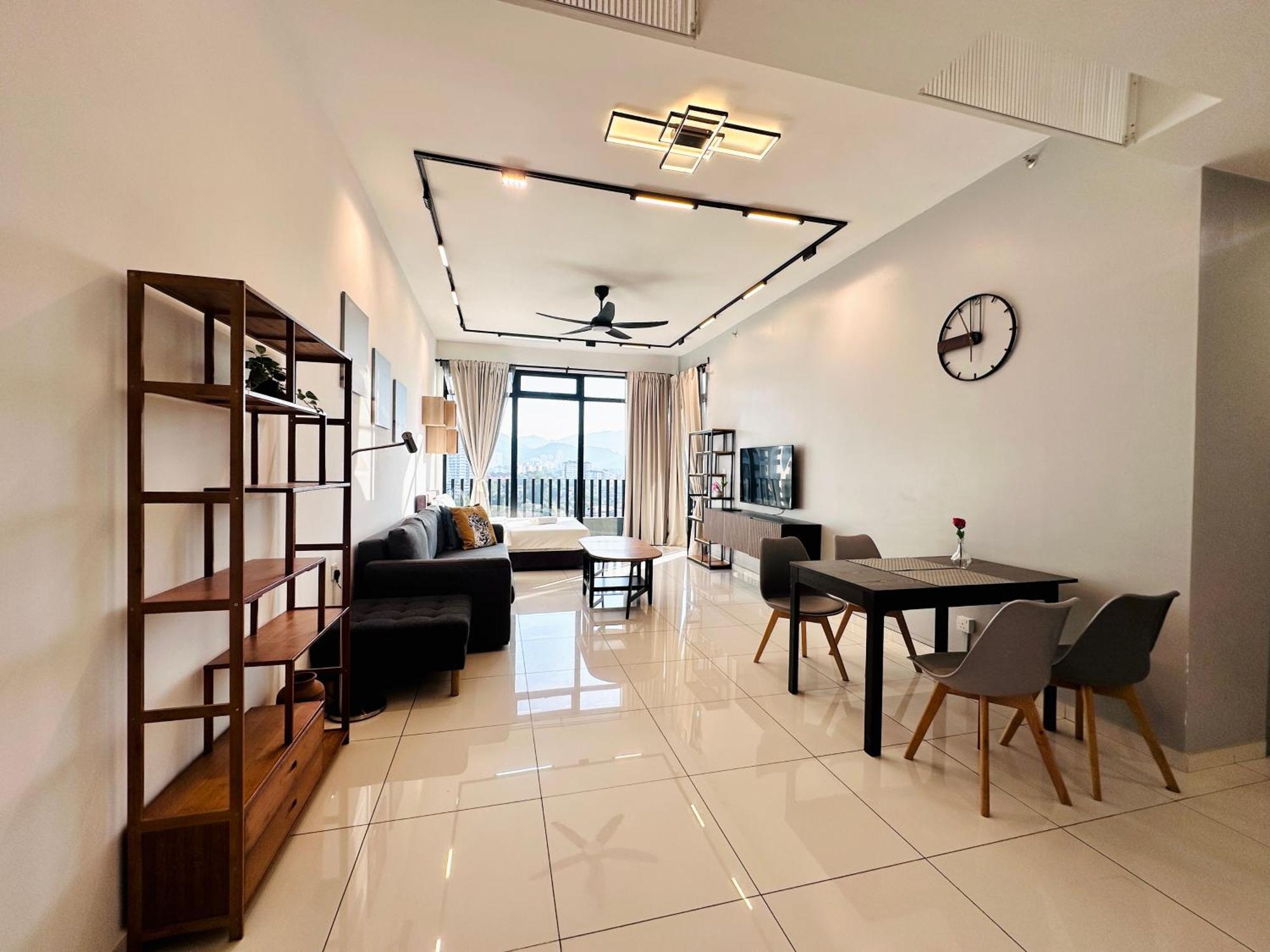 New Georgetown Instagramable 2Br Homestay For 10Pax 无敌美景两房民宿 Beacon Executive Suite Eksteriør bilde